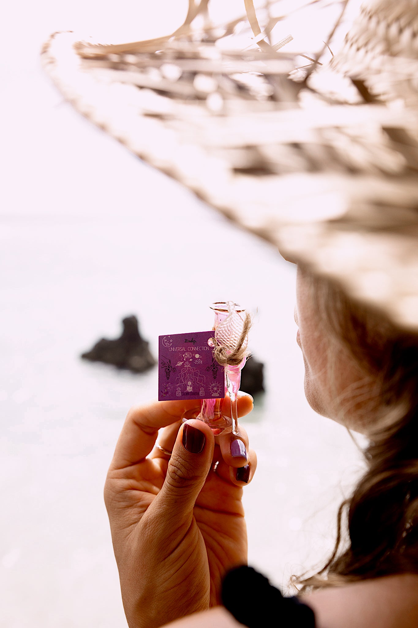 Crown chakra liquid candle 5 ml