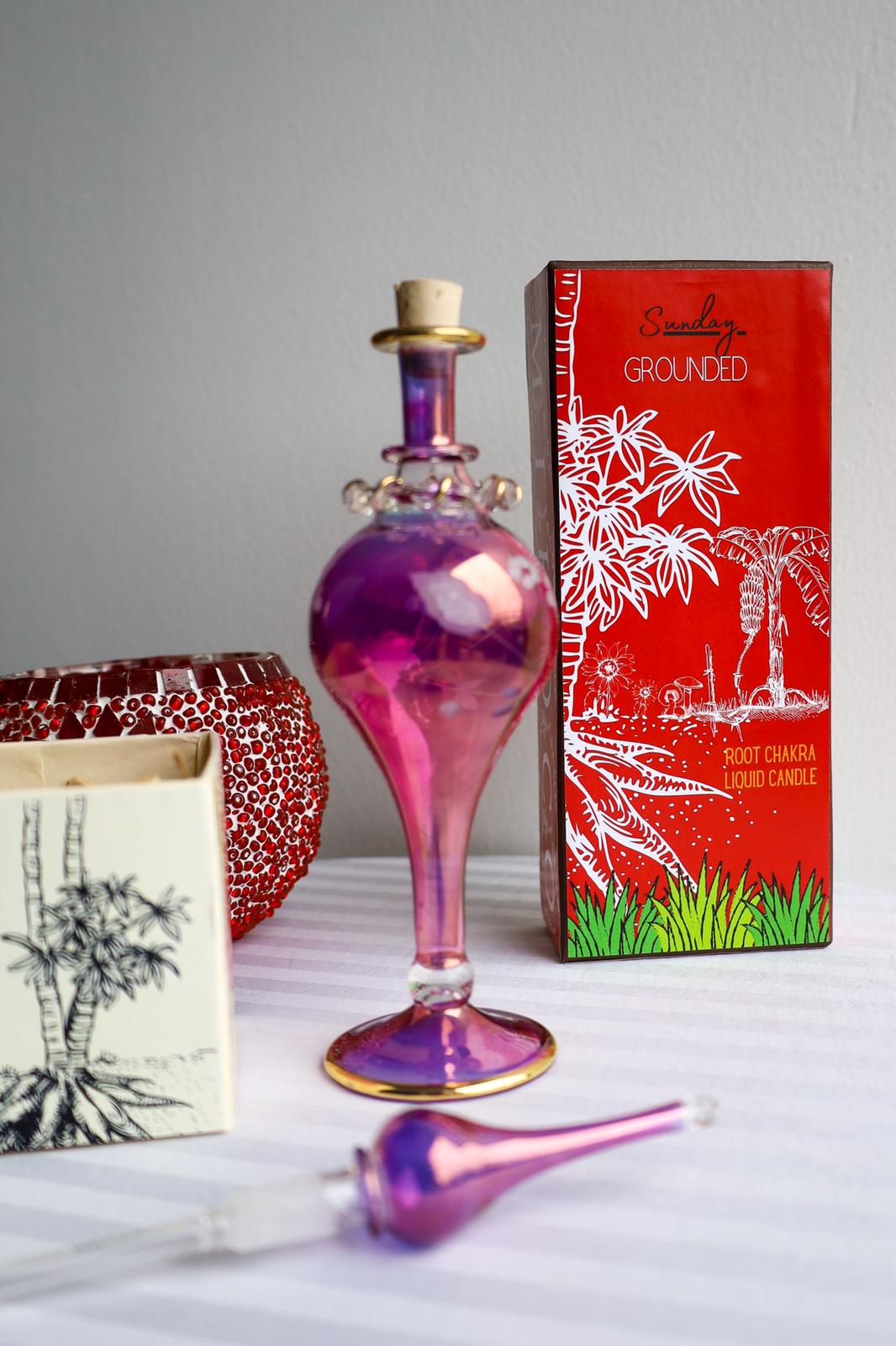 Grounded Root Chakra Liquid Candle 100ml