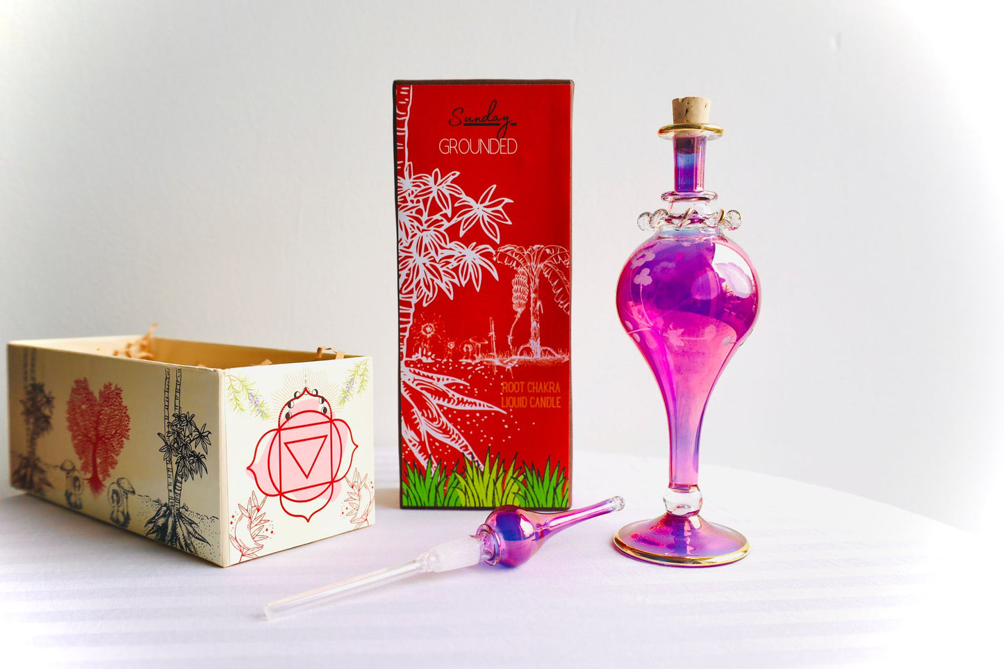 Grounded Root Chakra Liquid Candle 100ml